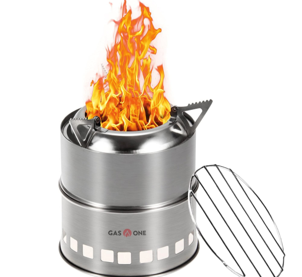 Bếp củi gấp gọn - dã ngoại - camping