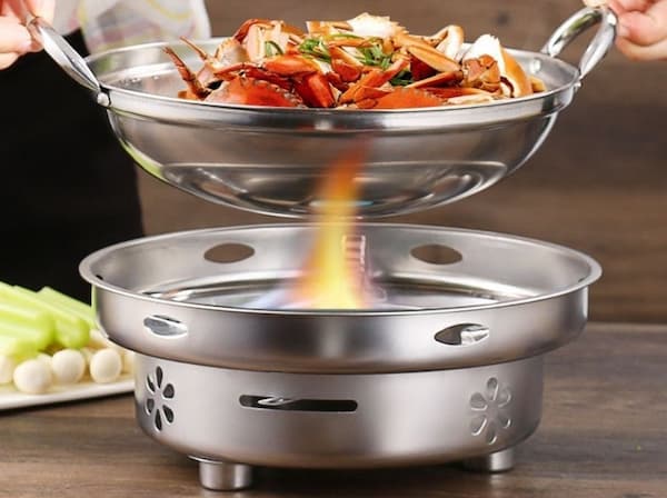 Sử dụng cồn thạch nấu ăn tiện lợi